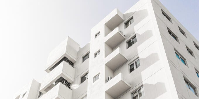 a building with balconies