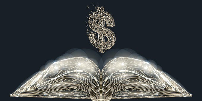 a white ball with a gold crown