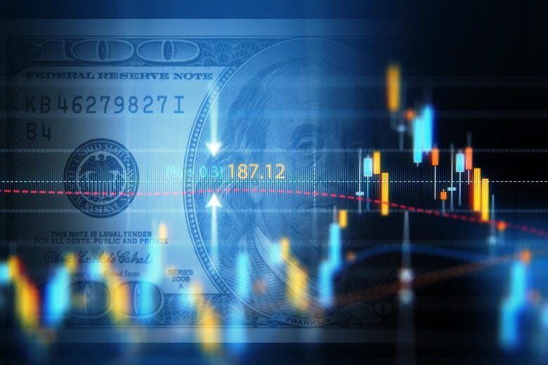 a reflection of a city in a window