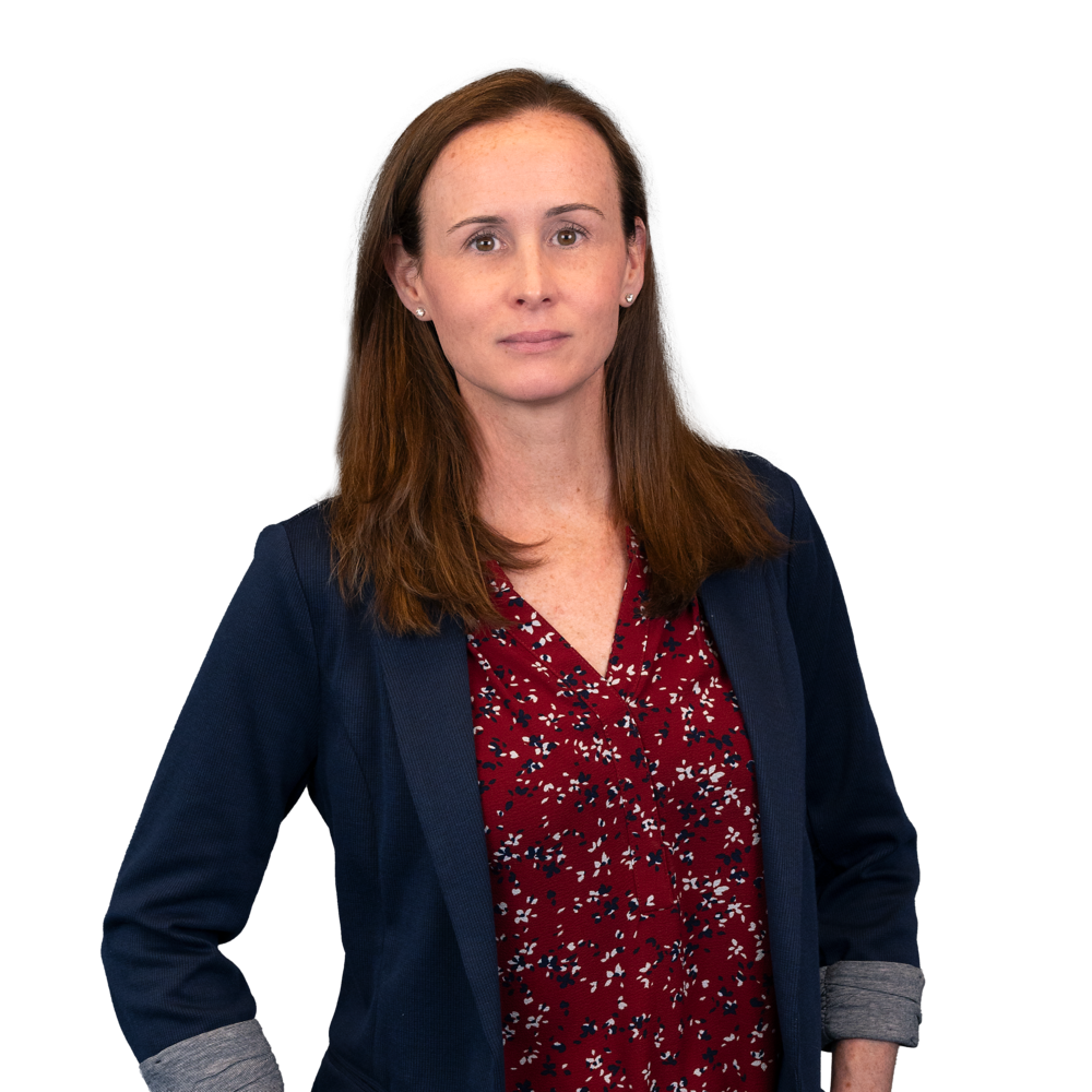 a person in a blue shirt